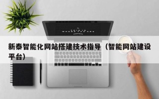 泰州新泰智能化网站搭建技术指导（智能网站建设平台）